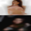 Naked woman massage